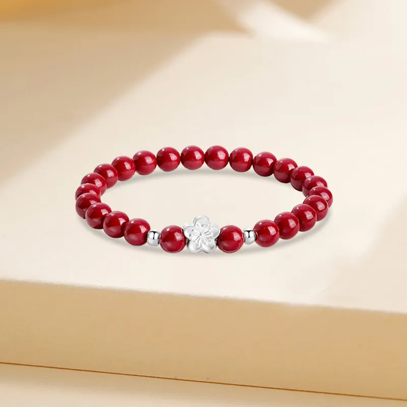 Kim Ka Fook Cinnabar Bracelets Women's-3