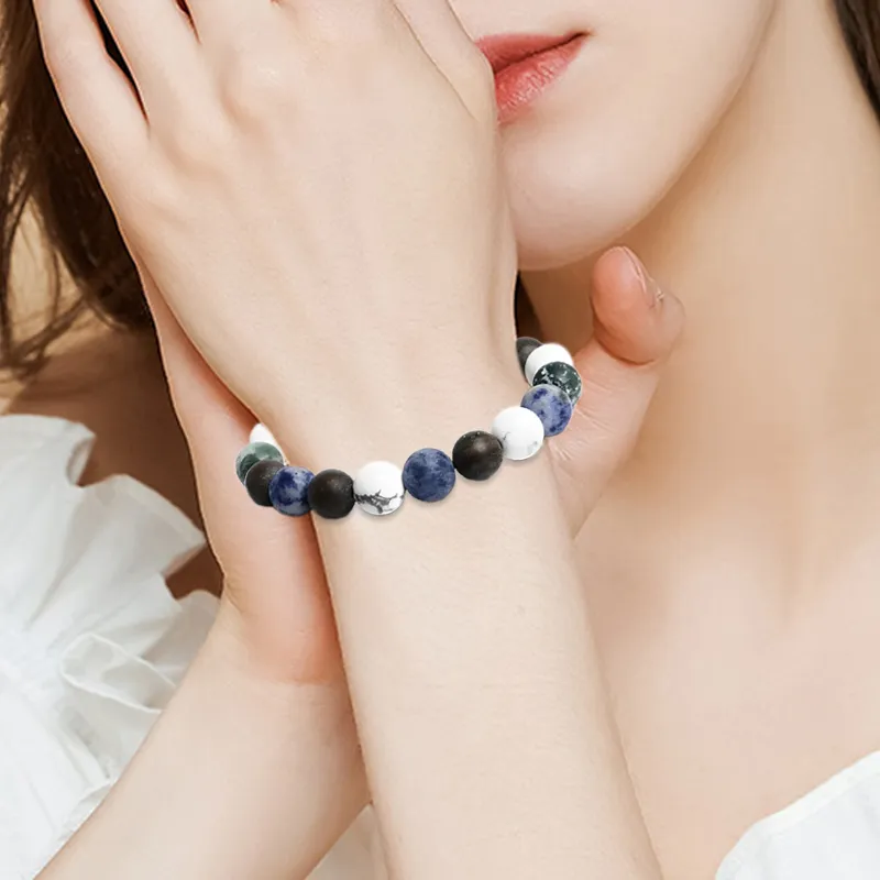 Kim Ka Fook Artificial Stone Bracelets Unisex-1