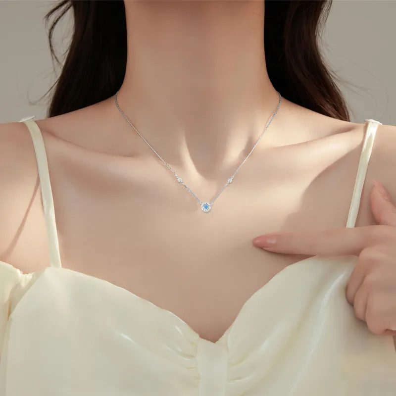 Kim Ka Fook S925 Silver Necklaces Women's-6
