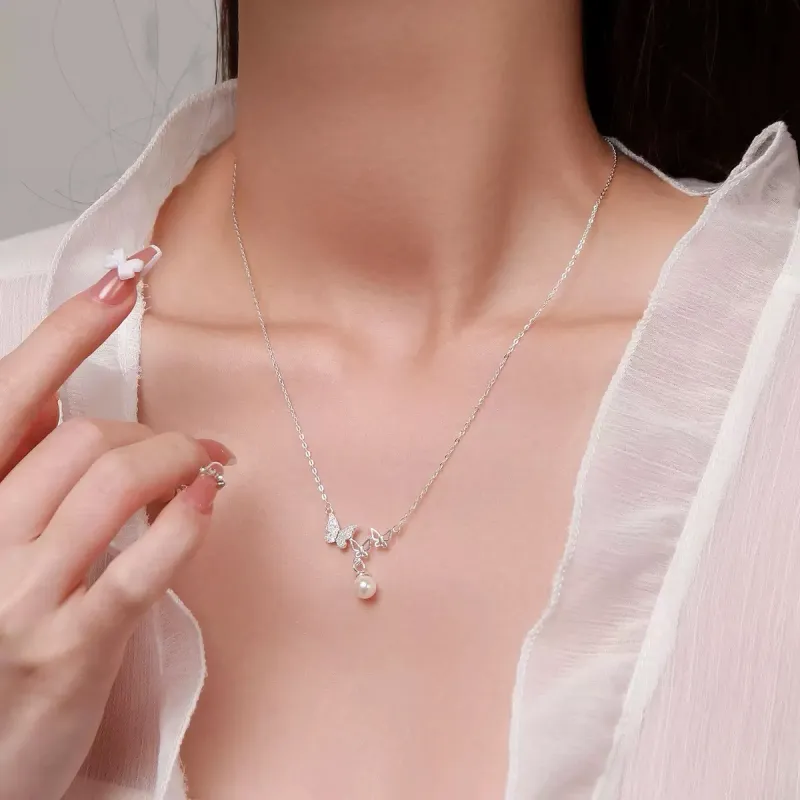 Kim Ka Fook S999 Fine Silver Necklaces Women's-2