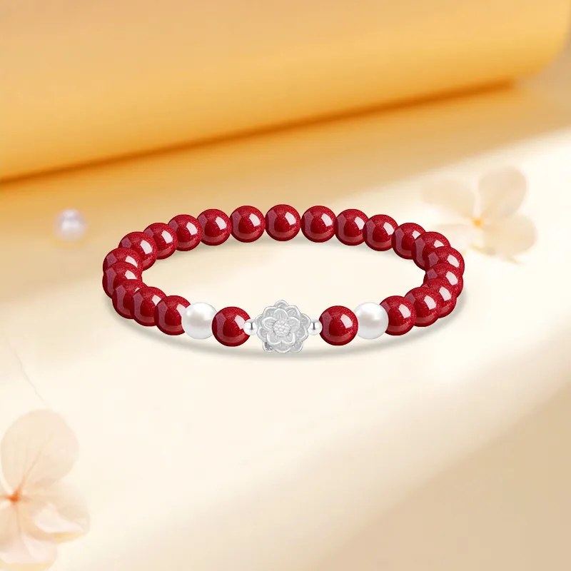 Kim Ka Fook Synthetic/Artificial Cinnabar Bracelets Women's-2