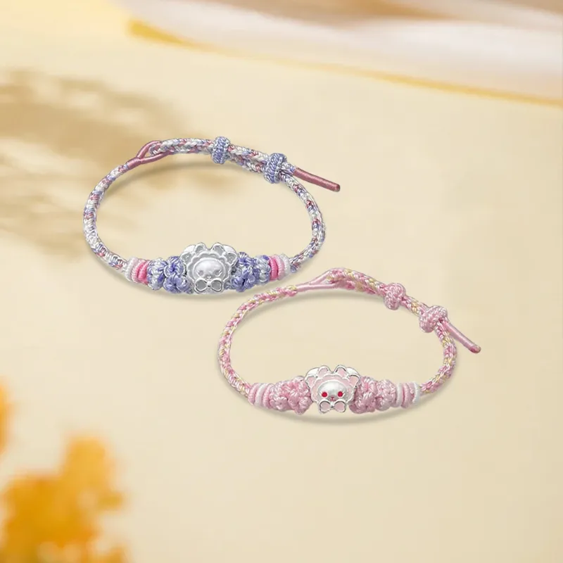 Kim Ka Fook S999 Fine Silver Bracelets Unisex-12