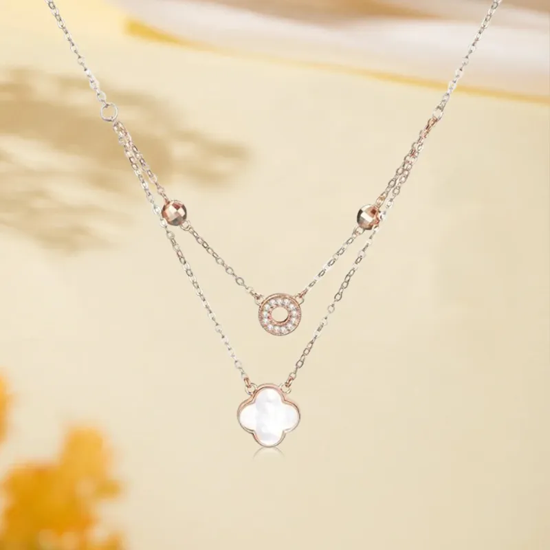 Kim Ka Fook S925 Silver Necklaces Women's-7