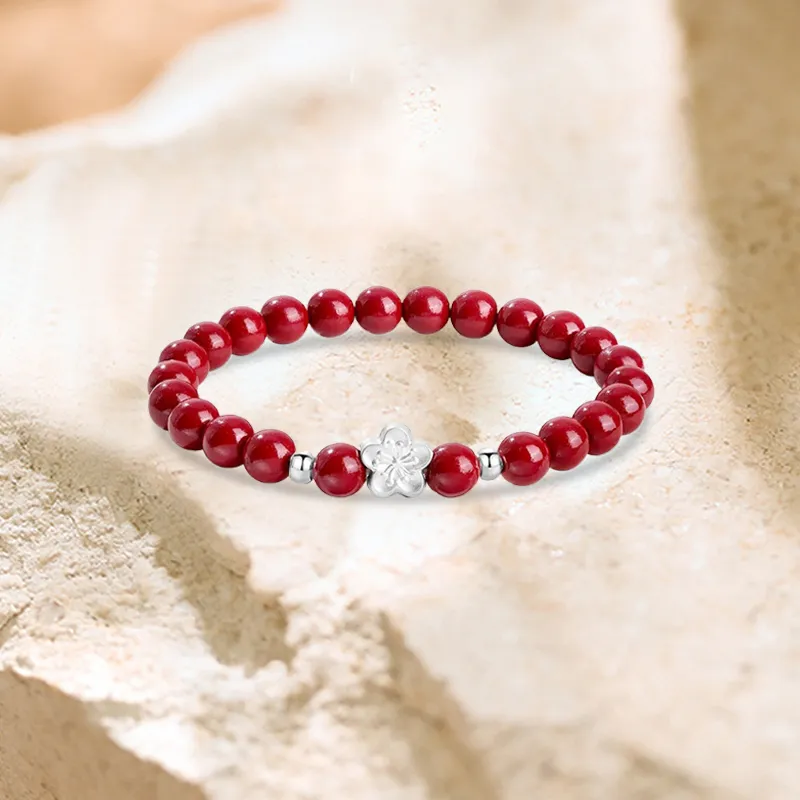 Kim Ka Fook Cinnabar Bracelets Women's-4