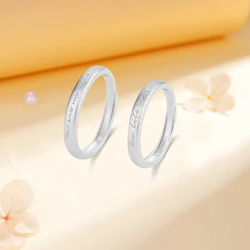 Kim Ka Fook 999 Fine Silver Rings Unisex-4