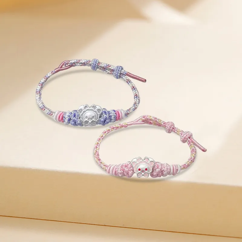 Kim Ka Fook S999 Fine Silver Bracelets Unisex-14