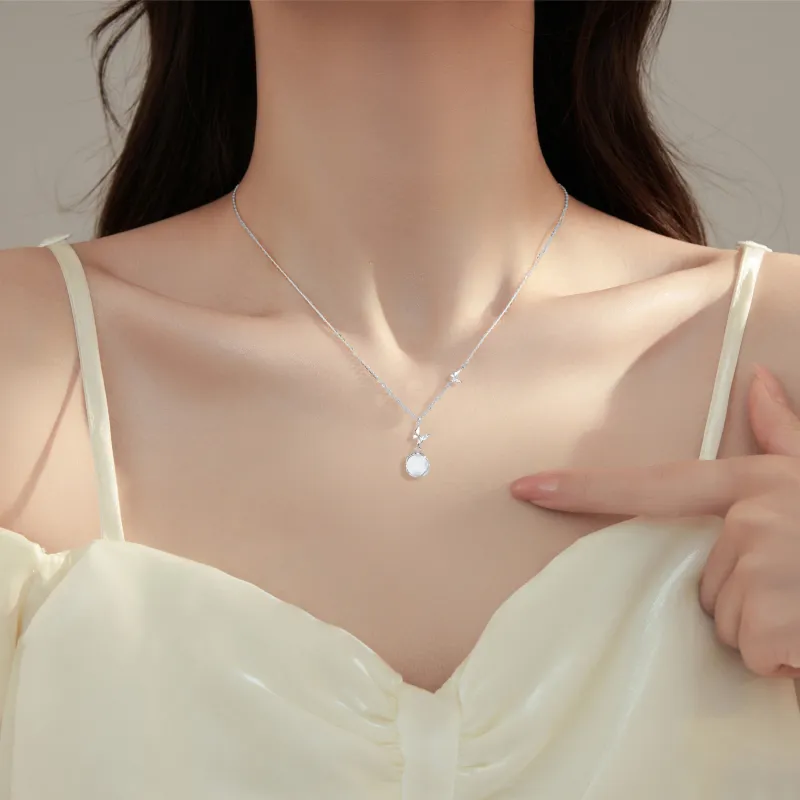 Kim Ka Fook S925 Silver Necklaces Women's-1
