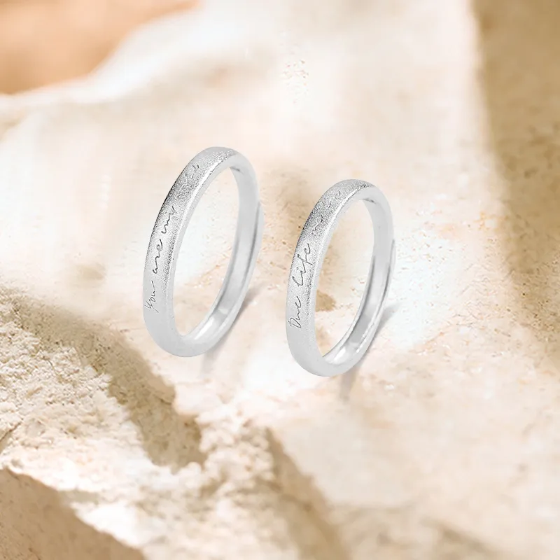 Kim Ka Fook 999 Fine Silver Rings Unisex-2