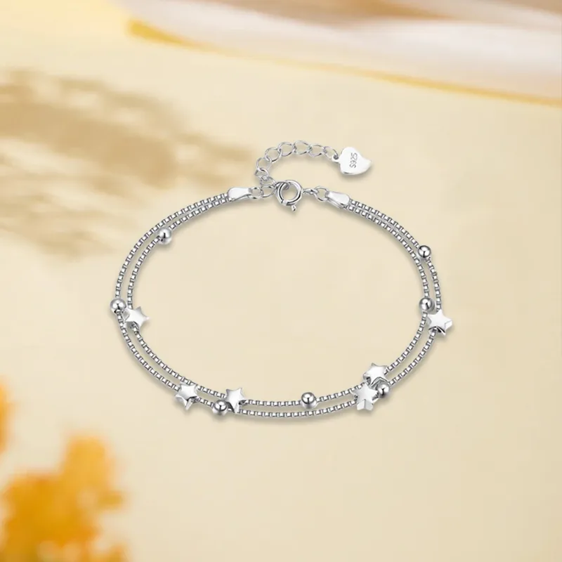 Kim Ka Fook S925 Silver Bracelets Women's-2