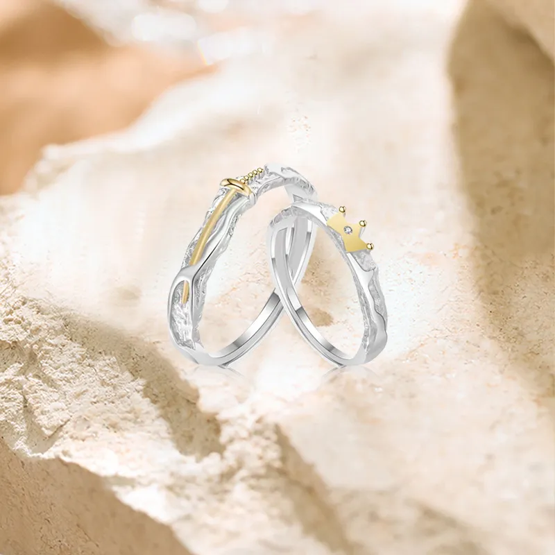 Kim Ka Fook S925 Silver Rings Unisex-3