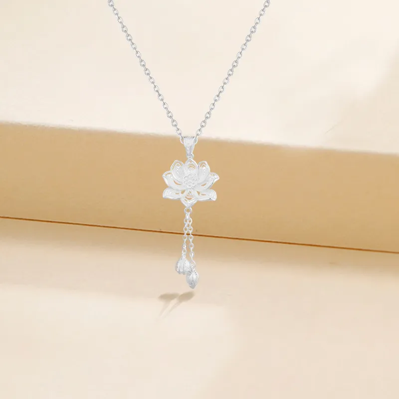 Kim Ka Fook S925 Silver Necklaces Women's-1