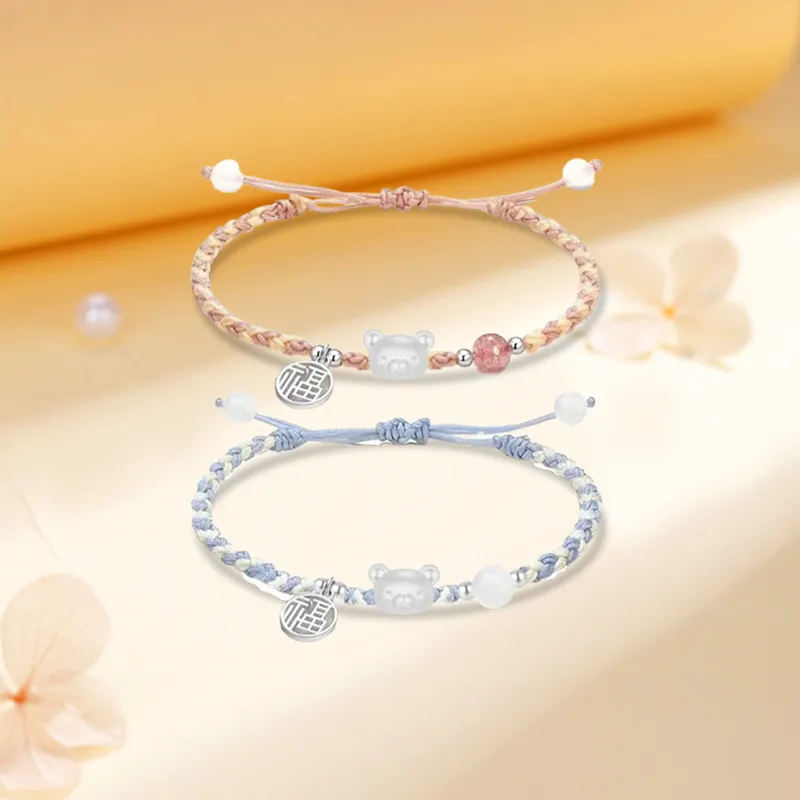 Kim Ka Fook 999 Fine Silver Bracelets Unisex-16