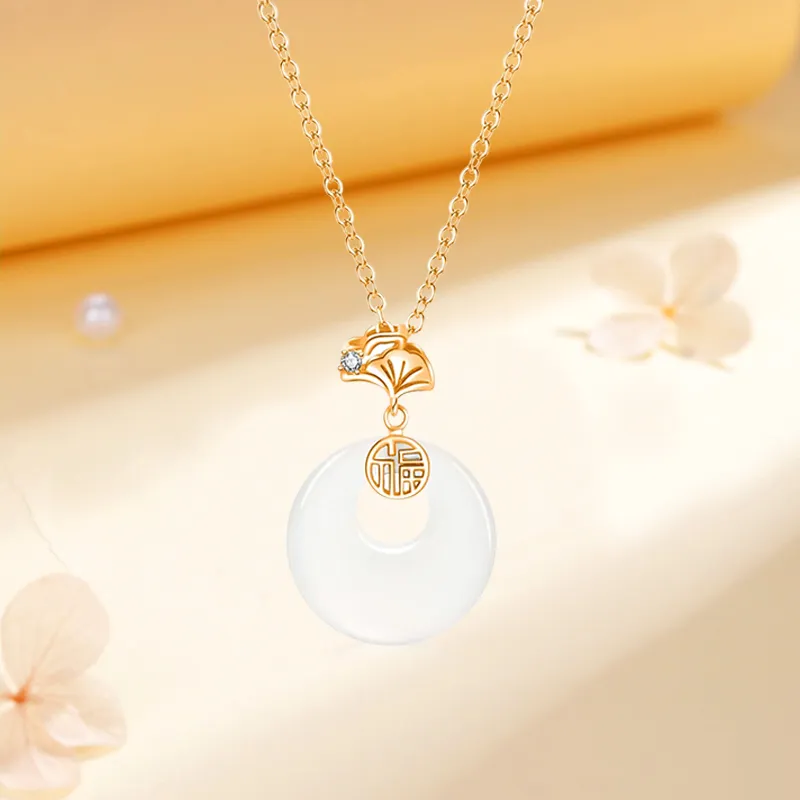Kim Ka Fook Chalcedony Necklaces Women's-4