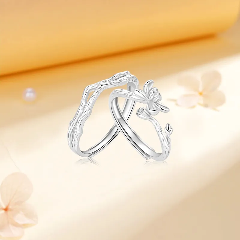 Kim Ka Fook Sterling Silver Rings Unisex-1