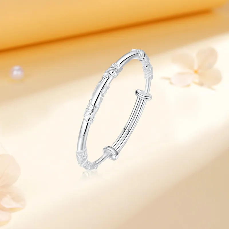 Kim Ka Fook S 999 Fine Silver Bangles Women's-3