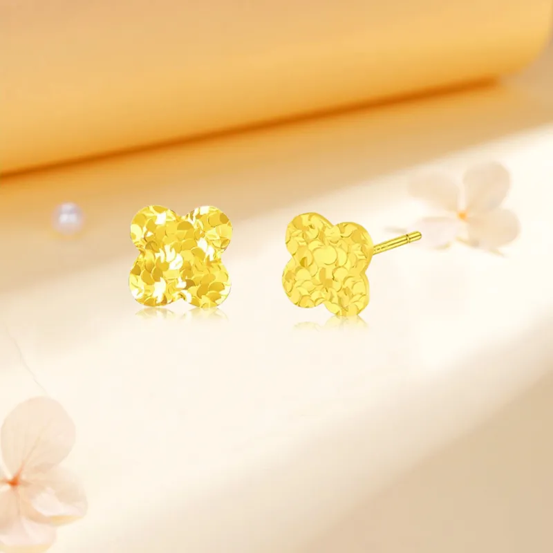 Kim Ka Fook S925 Silver Stud Earrings Unisex-2