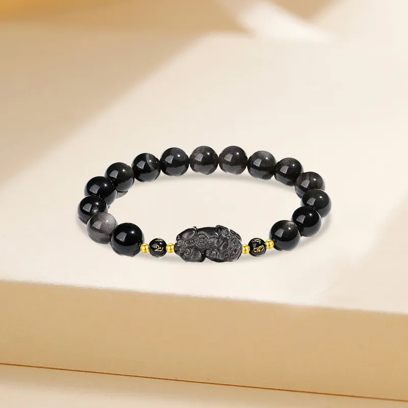 Kim Ka Fook Obsidian Bracelets Women's-3