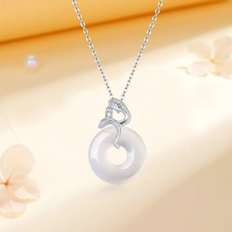Kim Ka Fook Chalcedony Necklaces Women's-3