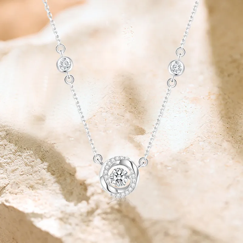 Kim Ka Fook S925 Silver Necklaces Women's-2