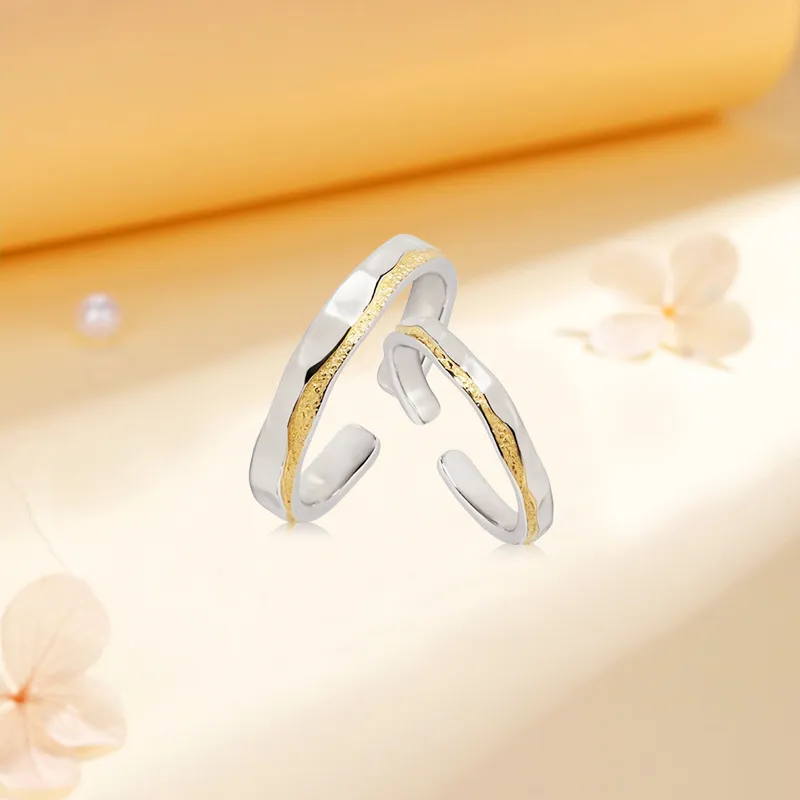 Kim Ka Fook S925 Silver Rings Unisex-4