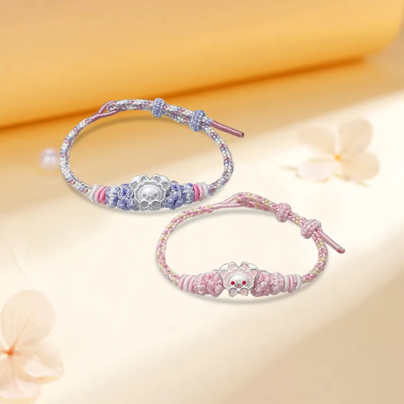Kim Ka Fook S999 Fine Silver Bracelets Unisex-11
