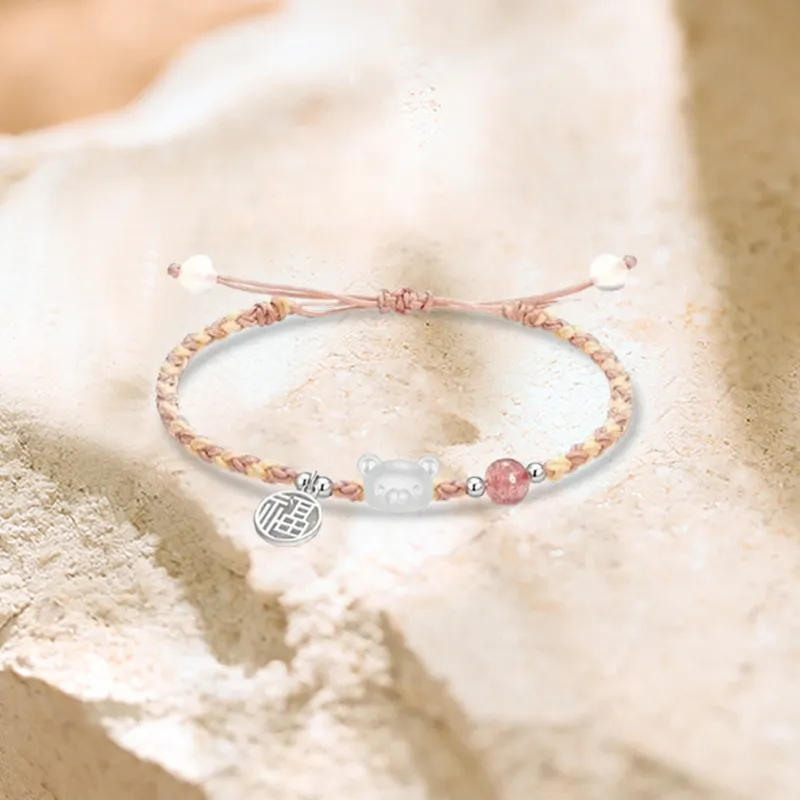 Kim Ka Fook 999 Fine Silver Bracelets Unisex-8