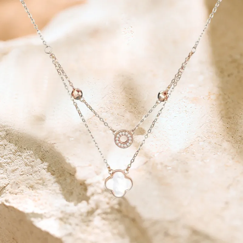 Kim Ka Fook S925 Silver Necklaces Women's-8
