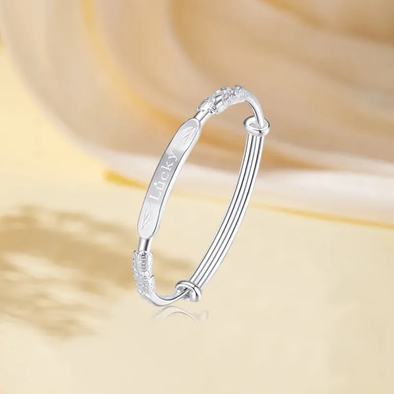 Kim Ka Fook S 999 Fine Silver Sterling Silver Bracelets Women's-3