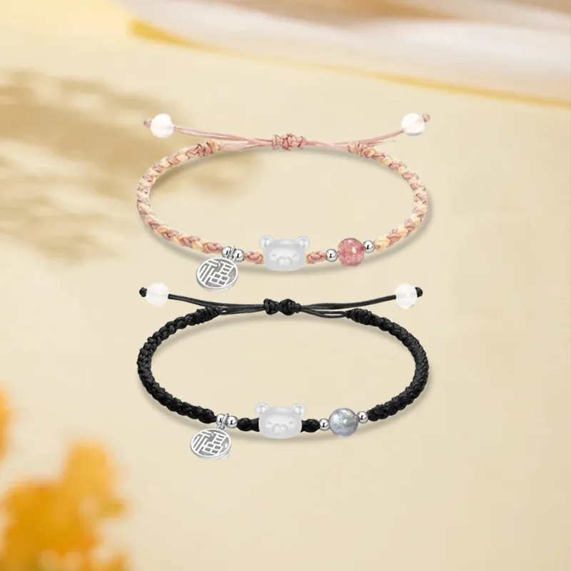 Kim Ka Fook 999 Fine Silver Bracelets Unisex-23