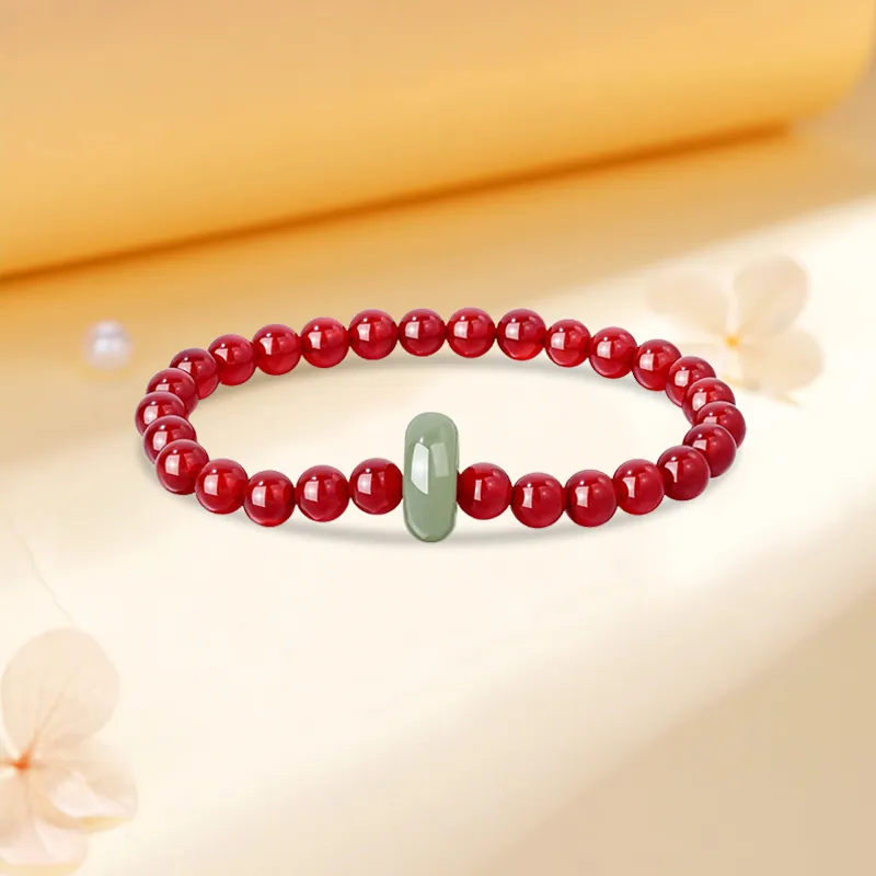 Kim Ka Fook Cinnabar Bracelets Women's-3