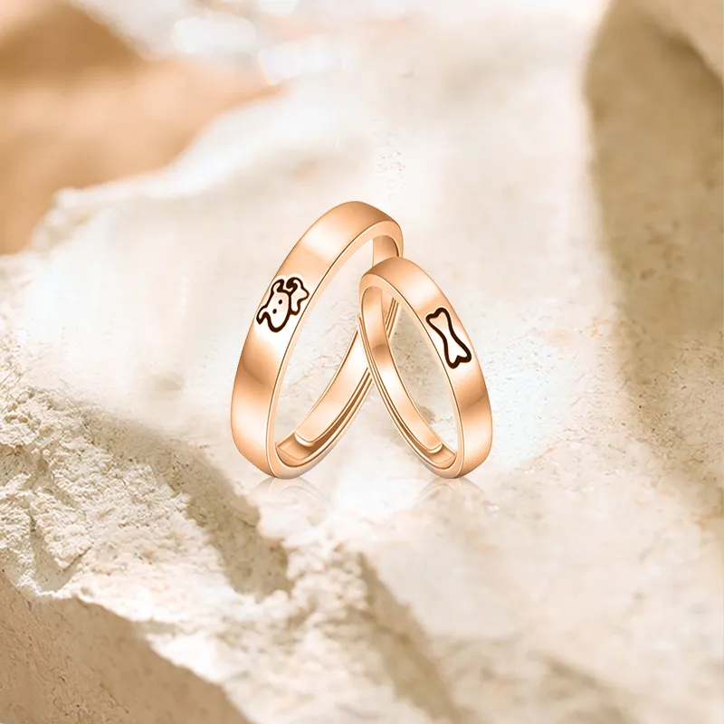 Kim Ka Fook S925 Silver Rings Unisex-7