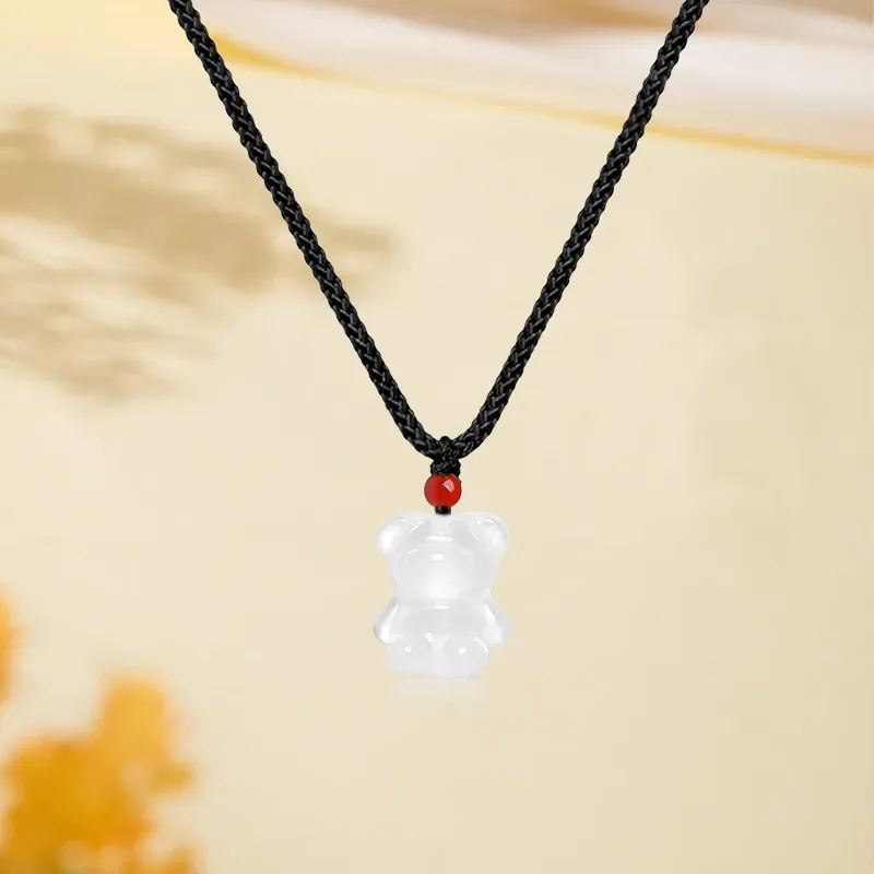 Kim Ka Fook Chalcedony Necklaces Unisex-3