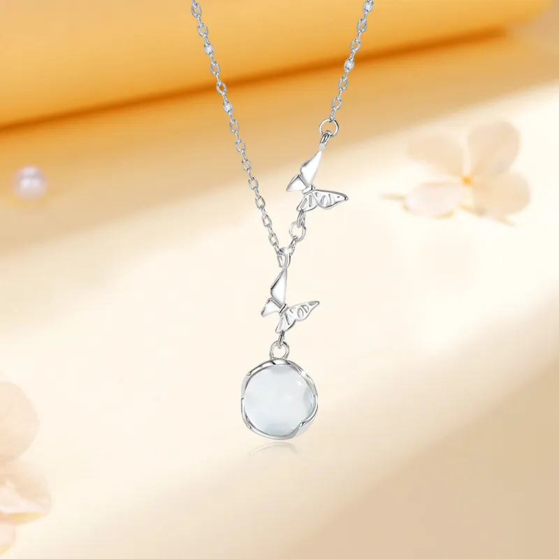 Kim Ka Fook S925 Silver Necklaces Women's-3