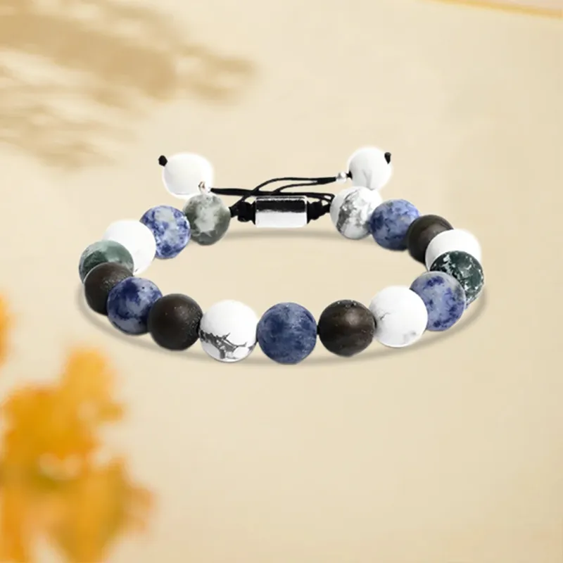 Kim Ka Fook Artificial Stone Bracelets Unisex-2