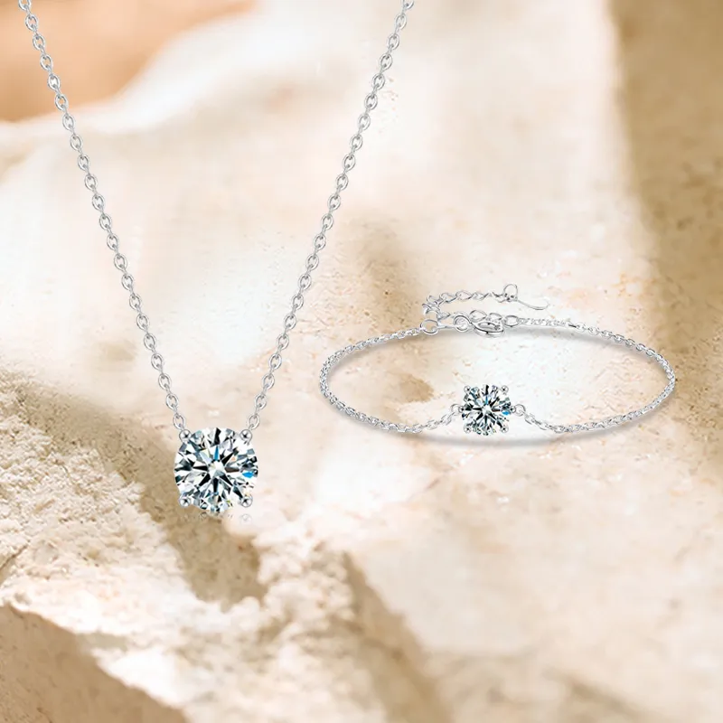 Kim Ka Fook S925 Silver Necklaces Women's-14