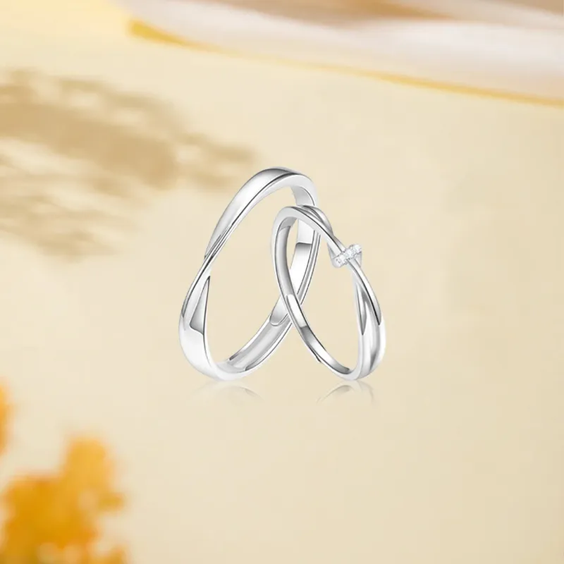 Kim Ka Fook S925 Silver Rings Unisex-4