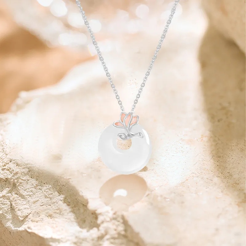 Kim Ka Fook Chalcedony Jade Necklaces Women's-5