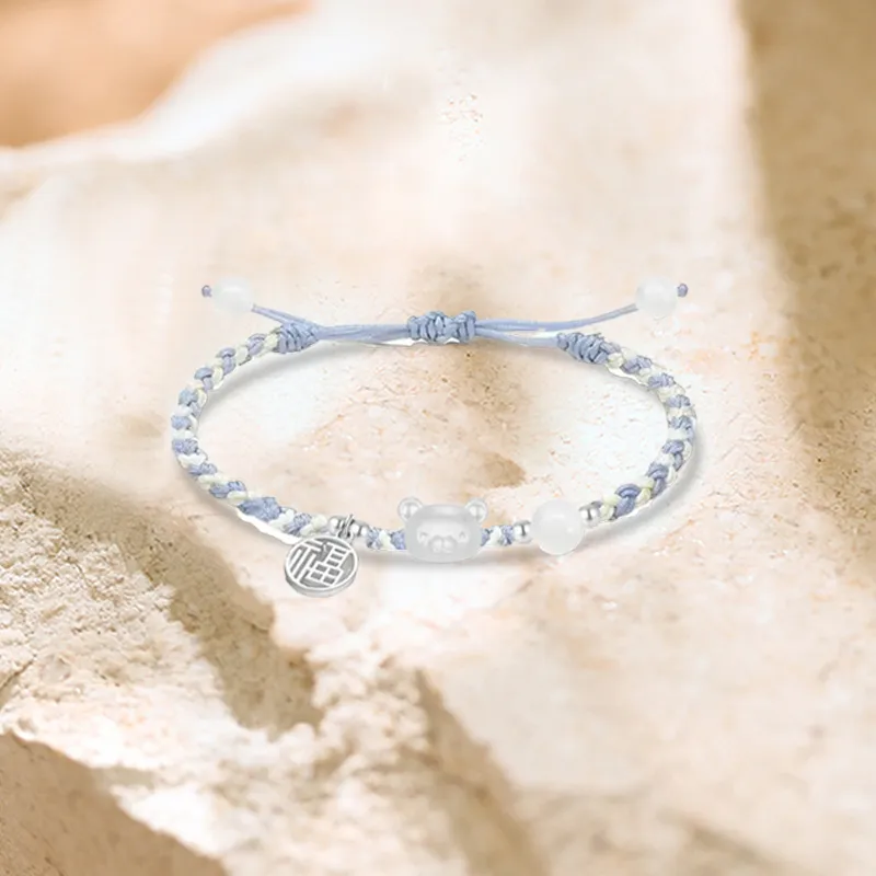 Kim Ka Fook 999 Fine Silver Bracelets Unisex-3