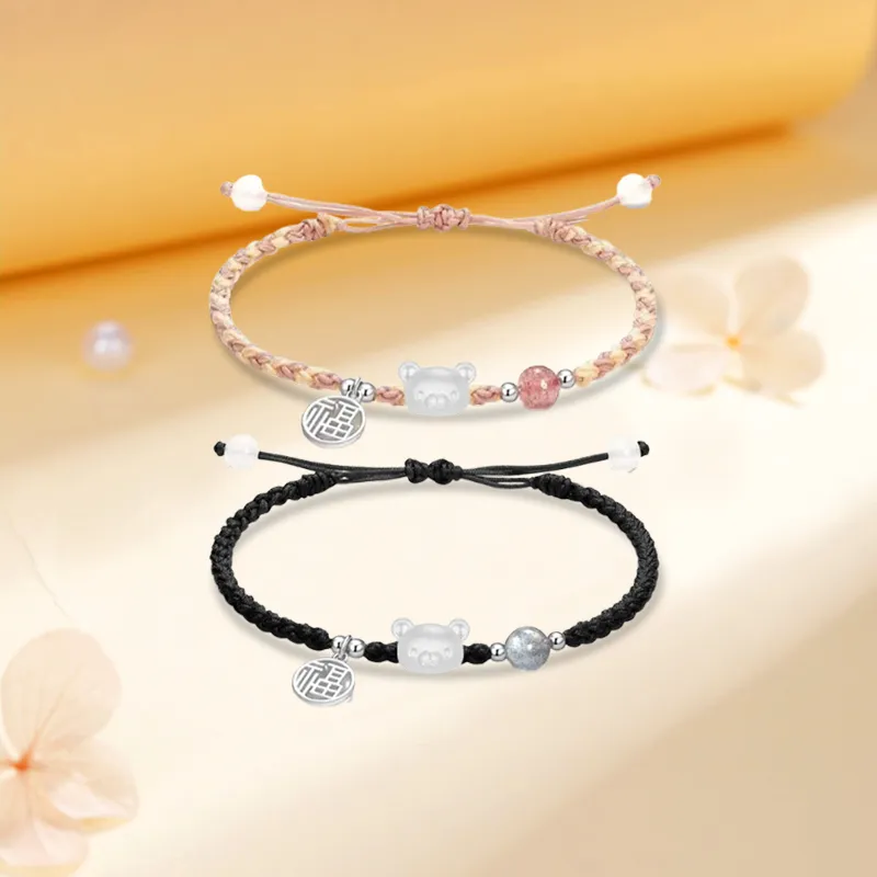 Kim Ka Fook 999 Fine Silver Bracelets Unisex-24