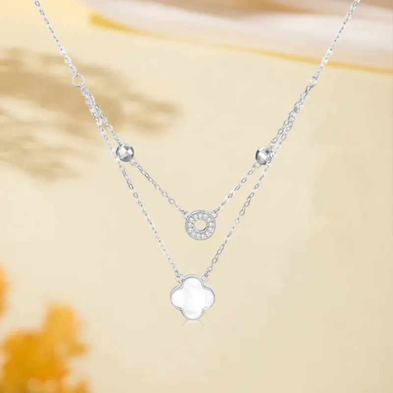 Kim Ka Fook S925 Silver Necklaces Women's-2