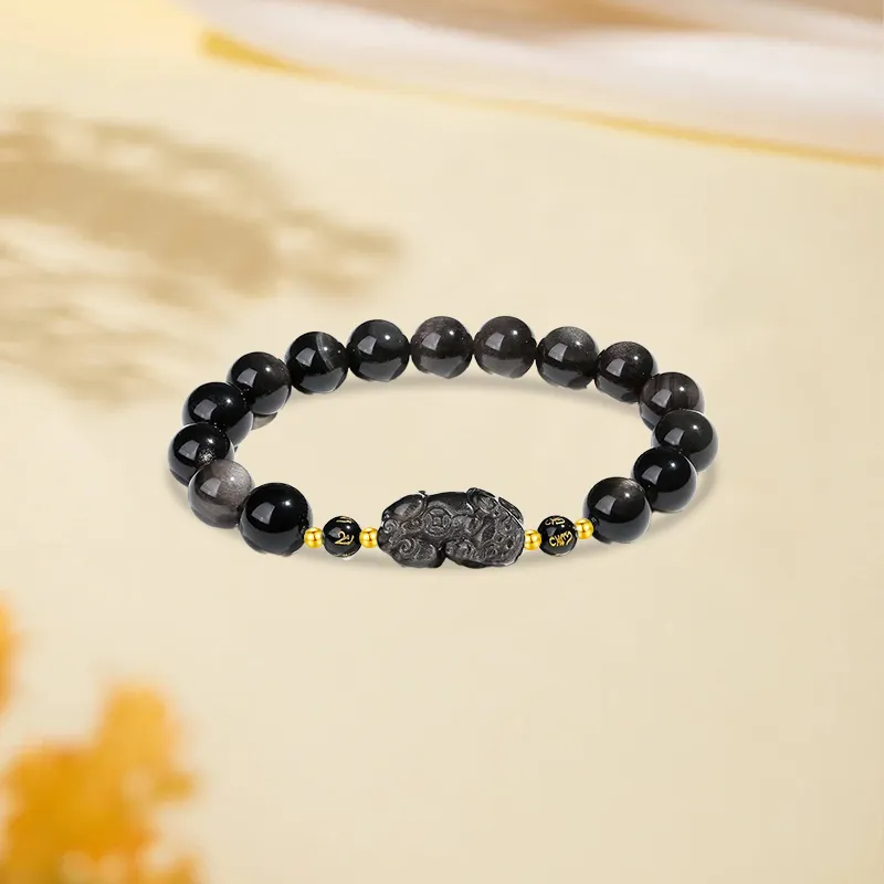 Kim Ka Fook Obsidian Bracelets Women's-2