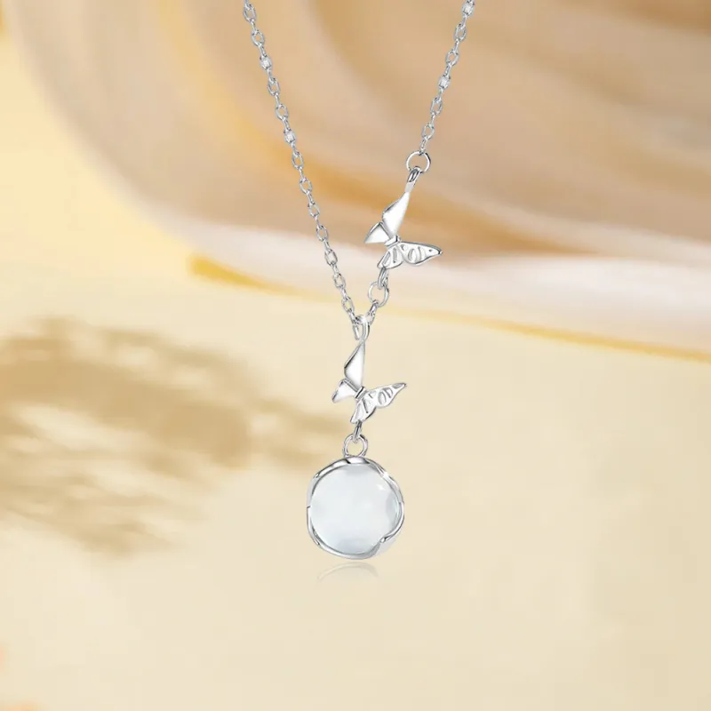 Kim Ka Fook S925 Silver Necklaces Women's-2