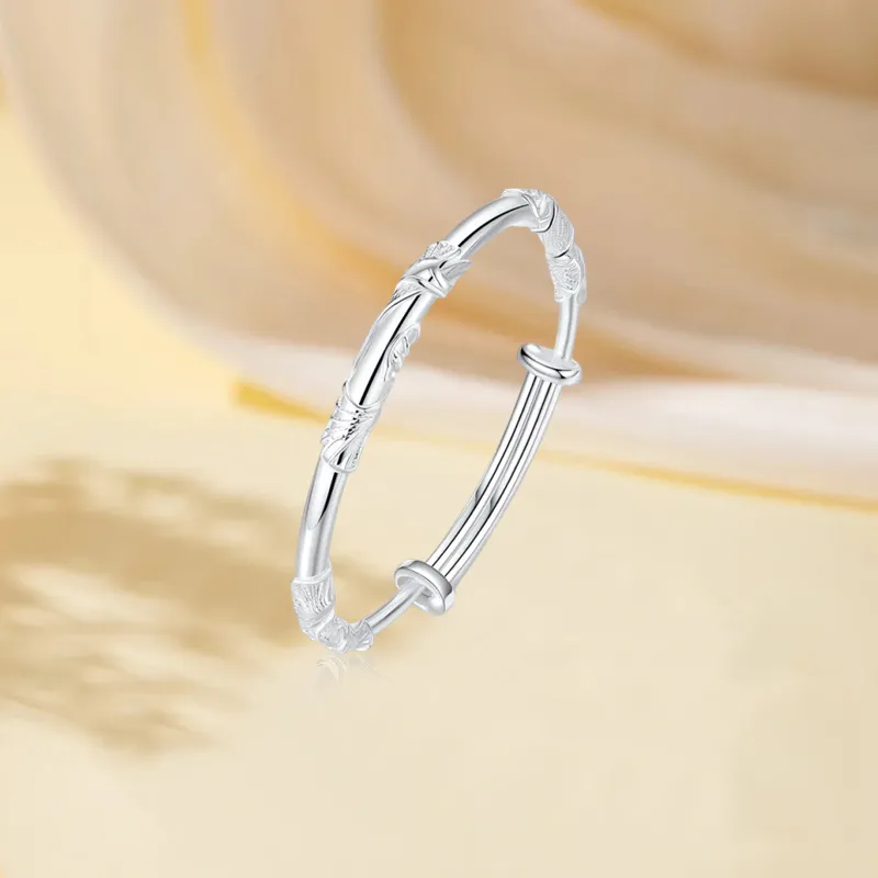 Kim Ka Fook S 999 Fine Silver Bangles Women's-2