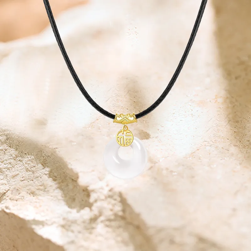 Kim Ka Fook Chalcedony Necklaces Unisex-1