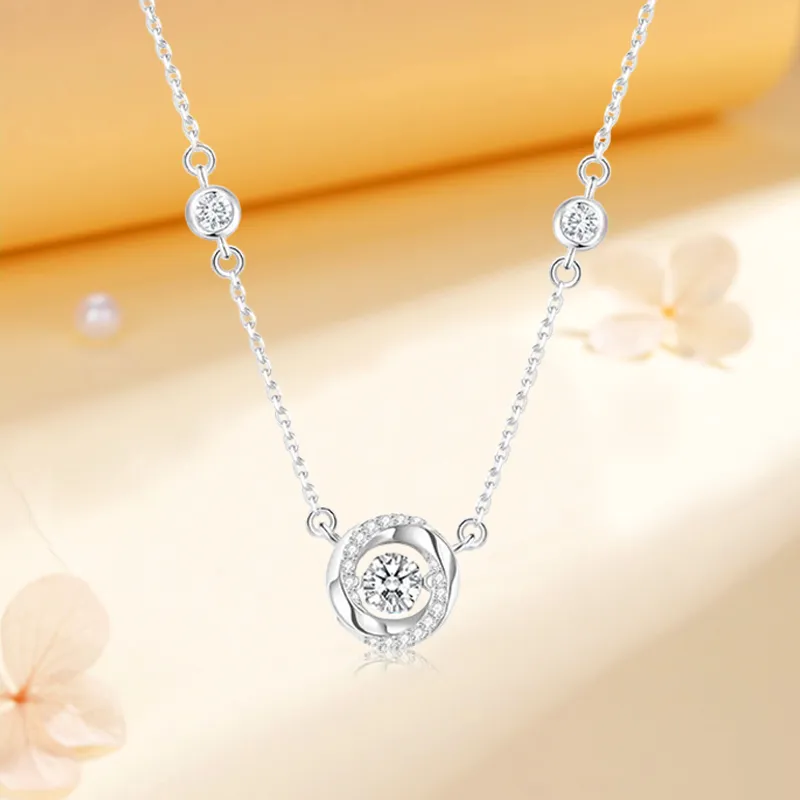 Kim Ka Fook S925 Silver Necklaces Women's-4