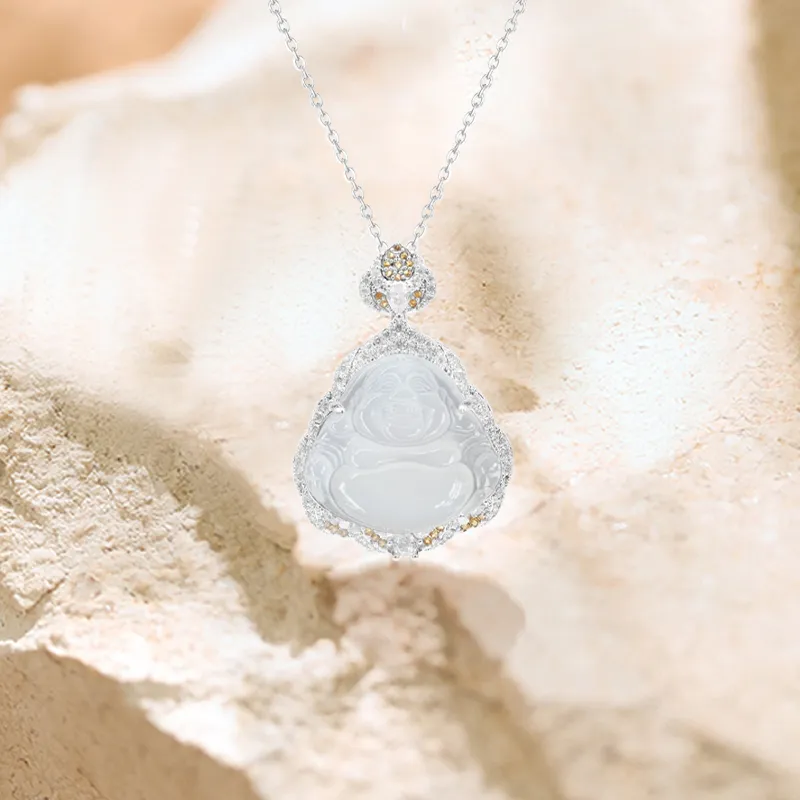 Kim Ka Fook Chalcedony Jade Necklaces Women's-1
