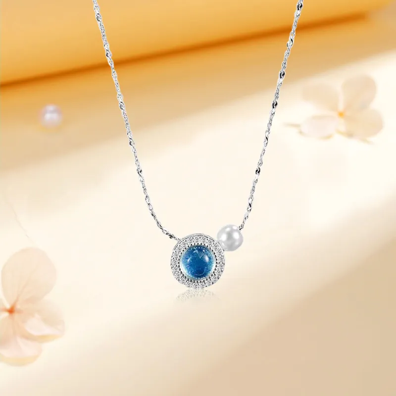 Kim Ka Fook S925 Silver Necklaces Women's Festival Anniversary Box-2