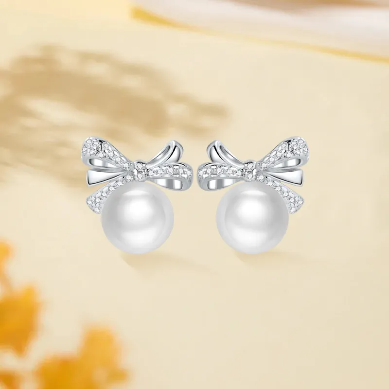 Kim Ka Fook Freshwater Pearl Stud Earrings Women's-3