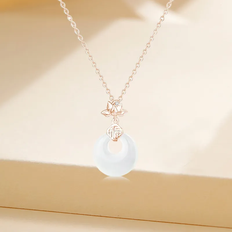 Kim Ka Fook Chalcedony Necklaces Women's-2