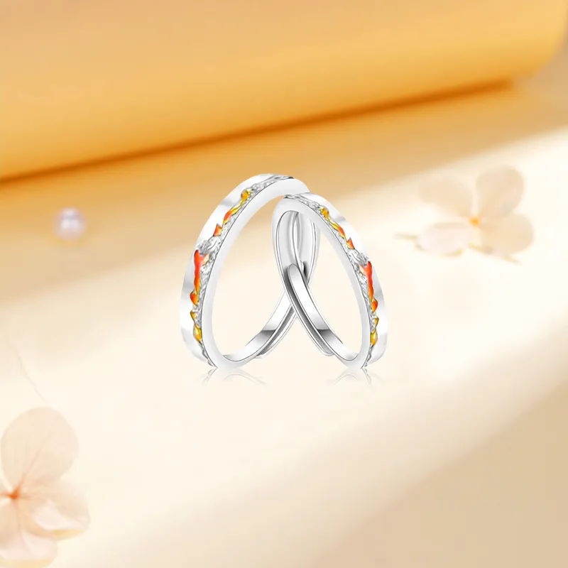 Kim Ka Fook S925 Silver Rings Unisex-2
